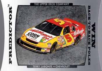 1997 Upper Deck Victory Circle - Predictors #PE5 Terry Labonte Front