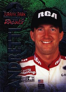 1997 Wheels Jurassic Park #52 John Andretti Front