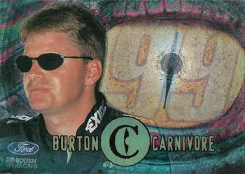1997 Wheels Jurassic Park - Carnivore #C9 Jeff Burton Front