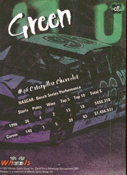 1997 Wheels Predator #08 David Green Back