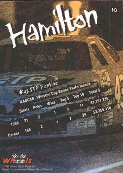 1997 Wheels Predator #10 Bobby Hamilton Back