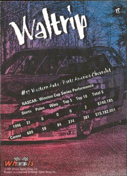 1997 Wheels Predator #18 Darrell Waltrip Back