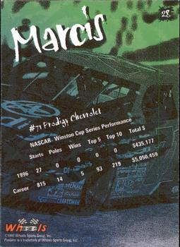 1997 Wheels Predator #28 Dave Marcis Back