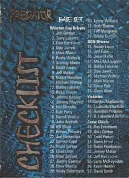 1997 Wheels Predator #66 Checklist Front