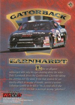 1997 Wheels Predator - Gatorback #GB1 Dale Earnhardt Back