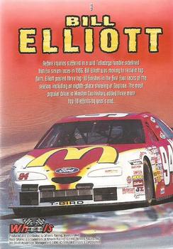 1997 Wheels Race Sharks #8 Bill Elliott Back