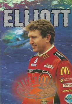 1997 Wheels Race Sharks #8 Bill Elliott Front