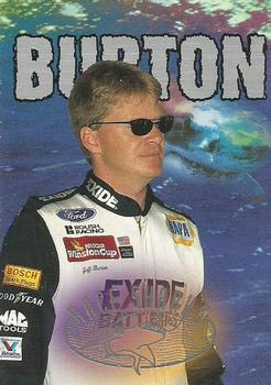 1997 Wheels Race Sharks #18 Jeff Burton Front