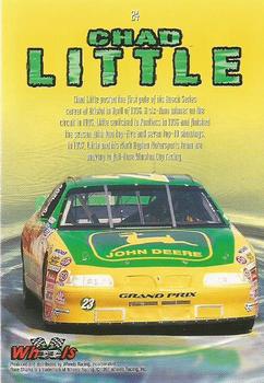 1997 Wheels Race Sharks #24 Chad Little Back