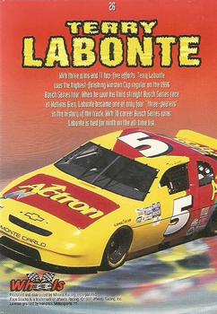 1997 Wheels Race Sharks #26 Terry Labonte Back