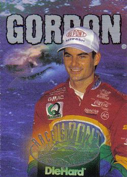 1997 Wheels Race Sharks #40 Jeff Gordon Front