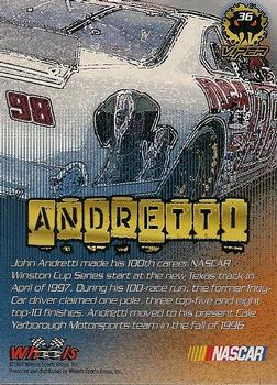 1997 Wheels Viper #36 John Andretti Back