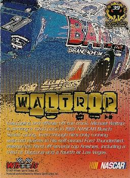 1997 Wheels Viper #39 Michael Waltrip Back