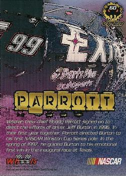 1997 Wheels Viper #60 Buddy Parrott Back