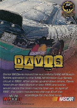 1997 Wheels Viper #62 Bill Davis Back