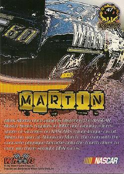 1997 Wheels Viper #47 Mark Martin Back