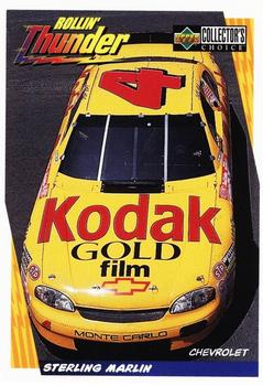 1998 Collector's Choice #40 Sterling Marlin's Car Front