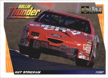 1998 Collector's Choice #44 Hut Stricklin's Car Front
