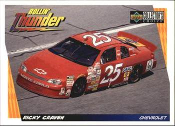 1998 Collector's Choice #61 Ricky Craven's Car Front
