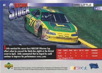 1998 Collector's Choice #87 Chad Little Back