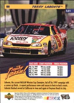 1998 Collector's Choice #100 Terry Labonte Back