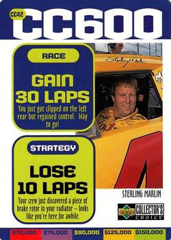 1998 Collector's Choice - CC600 #CC42 Sterling Marlin Front
