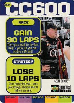 1998 Collector's Choice - CC600 #CC44 Geoff Bodine Front