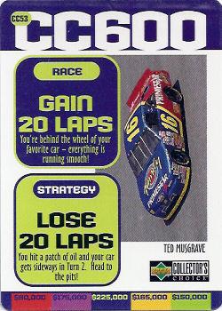 1998 Collector's Choice - CC600 #CC53 Ted Musgrave's Car Front