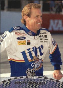 1998 Press Pass #7 Rusty Wallace Front