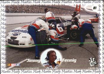 1998 Press Pass #81 Jimmy Fennig Back