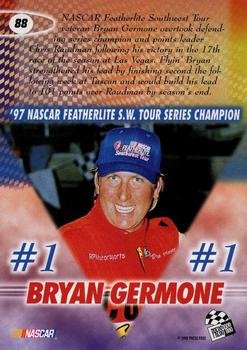1998 Press Pass #88 Bryan Germone Back