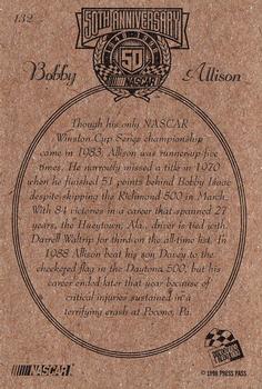 1998 Press Pass #132 Bobby Allison Back