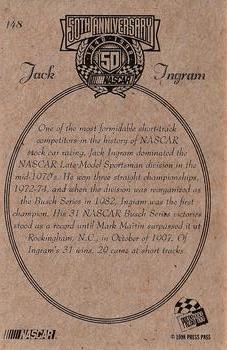 1998 Press Pass #148 Jack Ingram Back