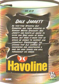 1998 Press Pass - Oil Cans #OC 4 Dale Jarrett Back