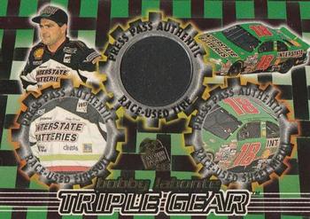 1998 Press Pass - Triple Gear Burning Rubber #TG5 Bobby Labonte Front