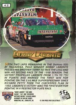 1998 Press Pass VIP #42 Bobby Labonte's Car Back