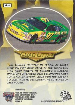 1998 Press Pass VIP #44 Chad Little's Car Back