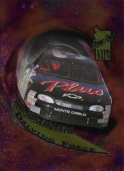 1998 Press Pass VIP - Driving Force #DF 5 Dale Earnhardt's Car Front