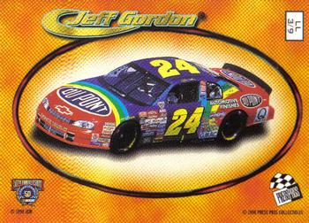 1998 Press Pass VIP - Lap Leader #LL 3 Jeff Gordon's Car Back