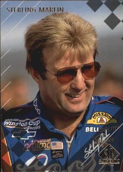 1998 SP Authentic #27 Sterling Marlin Front