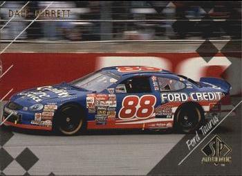 1998 SP Authentic #46 Dale Jarrett's Car Front
