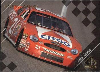 1998 SP Authentic #55 Michael Waltrip's Car Front