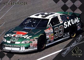 1998 SP Authentic #56 Ken Schrader's Car Front