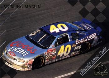 1998 SP Authentic #61 Sterling Marlin's Car Front