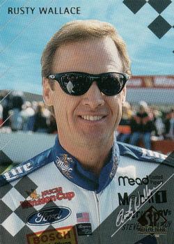 1998 SP Authentic #SPA2 Rusty Wallace Front