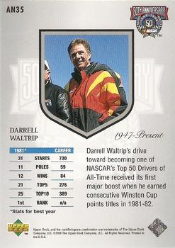 1998 Upper Deck Road to the Cup - 50th Anniversary #AN35 Darrell Waltrip Back