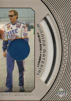 1998 Upper Deck Road to the Cup - Winning Material #W1 Rusty Wallace Front