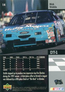 1998 Upper Deck Victory Circle #14 Dick Trickle Back