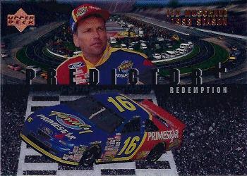 1998 Upper Deck Victory Circle - Predictor Plus Cels Exchange #PR+17 Ted Musgrave Front