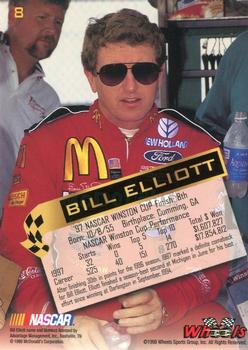 1998 Wheels High Gear #8 Bill Elliott Back
